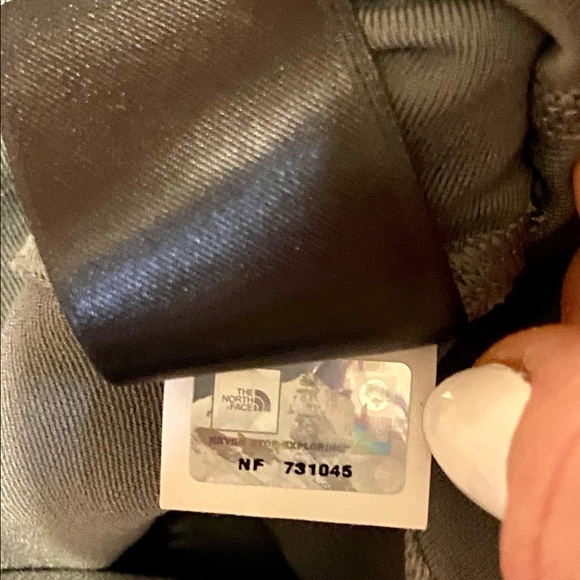 THE NORTH FACE Dynamix Cropped Leggings SZ SM Grayish Green W/Heather Gray - Picture 6 of 7